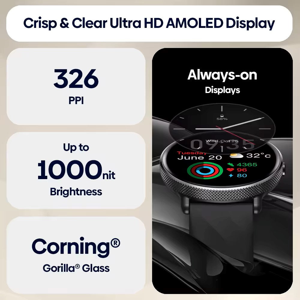 Zeblaze GTR 3 Pro Amoled Display Smart Watch