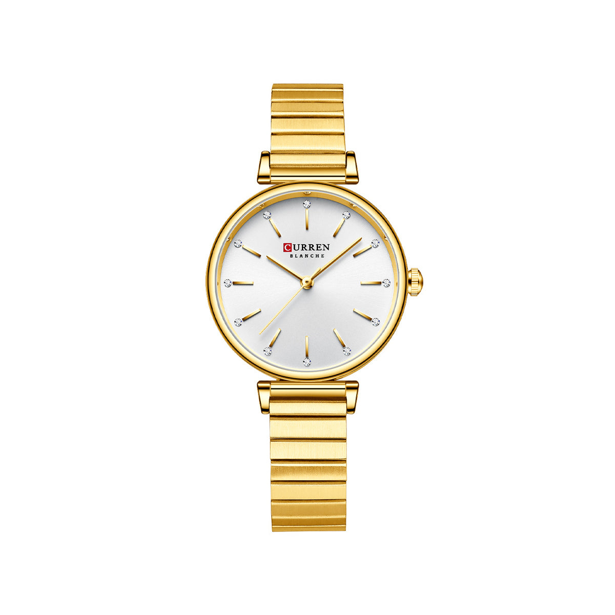 Curren 9081 Quartz Wristwatches for Women - Gold