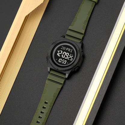 SKMEI 2357 New Stylish Digital Waterproof Men’s Fashion wristwatches- Green