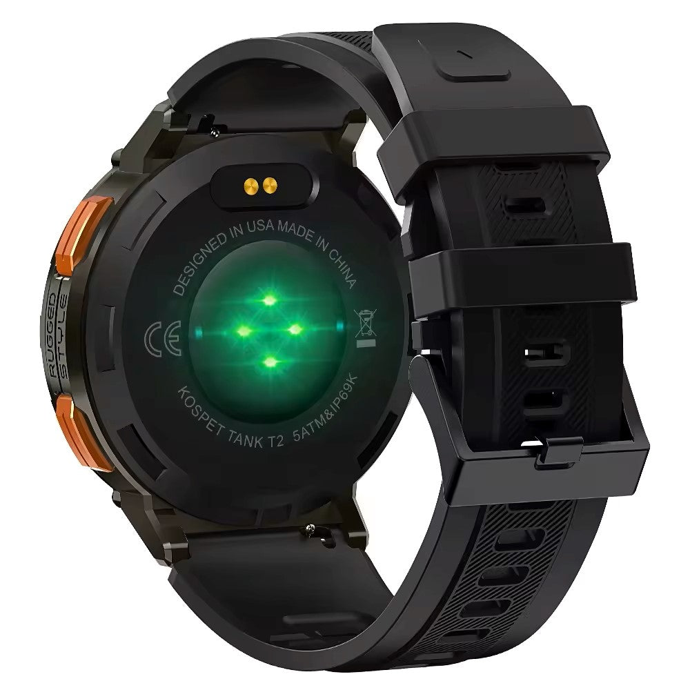KOSPET TANK T2 Rugged Waterproof Smartwatch – Black