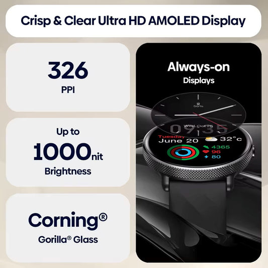 Zeblaze GTR 3 Pro Amoled Display Smart Watch
