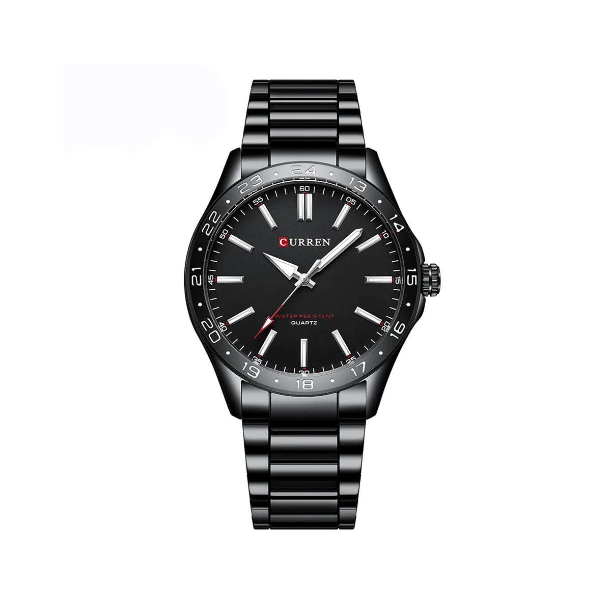 CURREN 8452 Luxury Brand Watch for Men - Black