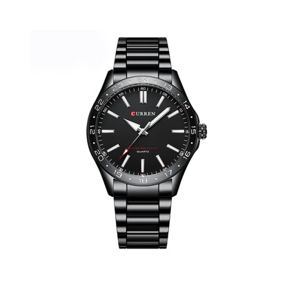 CURREN 8452 Luxury Brand Watch for Men - Black