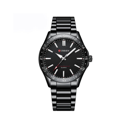 CURREN 8452 Luxury Brand Watch for Men - Black