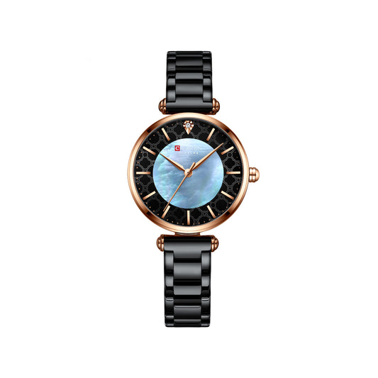 Curren 9072L Montre Femme Women's Bracelet Watch - Black