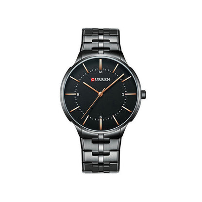 CURREN 8321 Quartz Watch for Men - Black