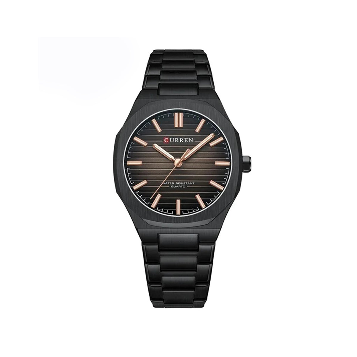 CURREN 8456 Luxury Brand Watch for Men - Black