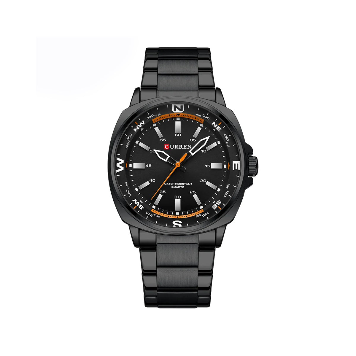 CURREN 8455 Luxury Brand Watch for Men - Black
