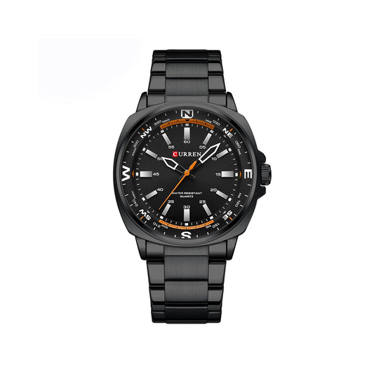 CURREN 8455 Luxury Brand Watch for Men - Black