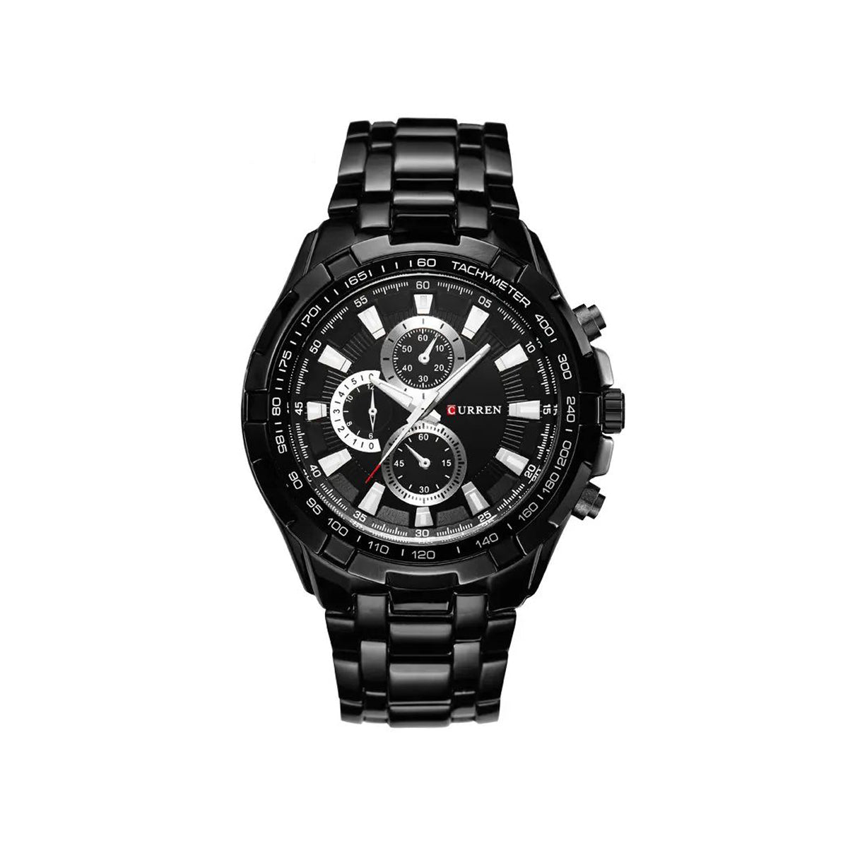 CURREN 8023 Analog Watch for Men - Black
