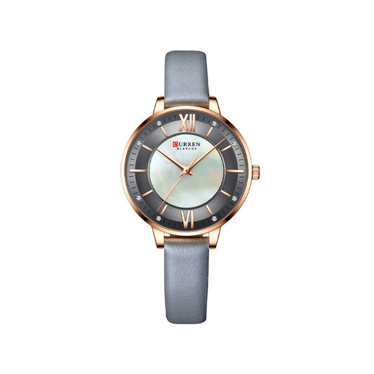 CURREN 9080 Belt Quartz Wristwatch for Women - Grey