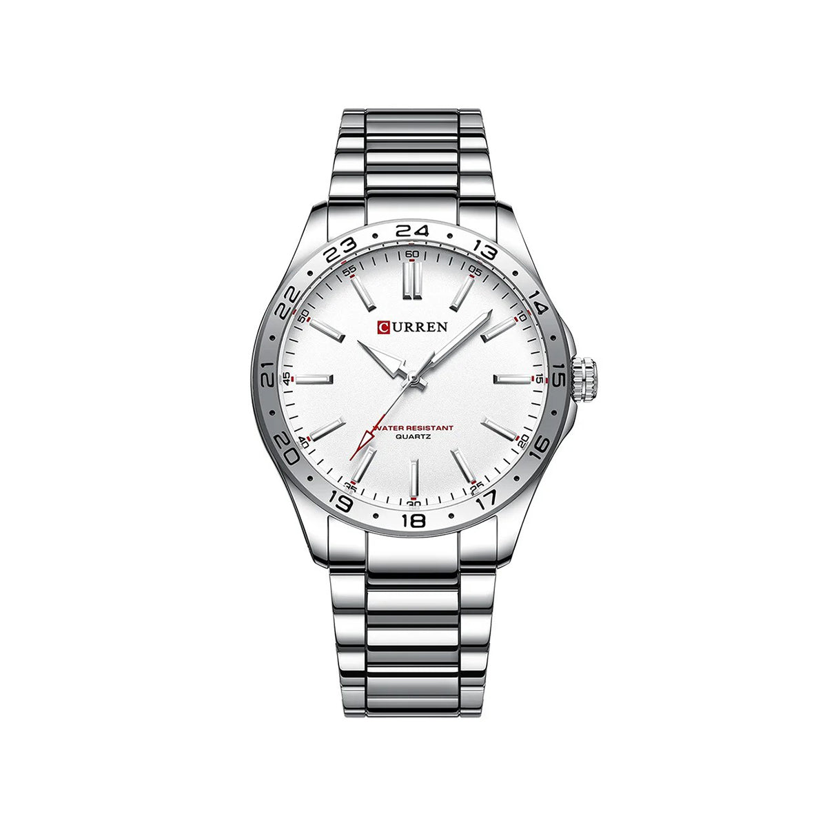 CURREN 8452 Luxury Brand Watch for Men - Silver