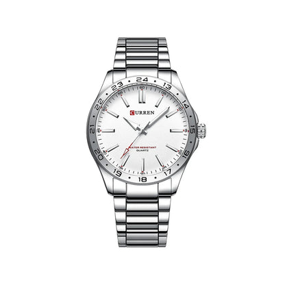 CURREN 8452 Luxury Brand Watch for Men - Silver