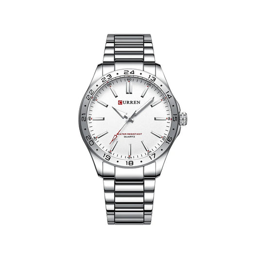CURREN 8452 Luxury Brand Watch for Men - Silver