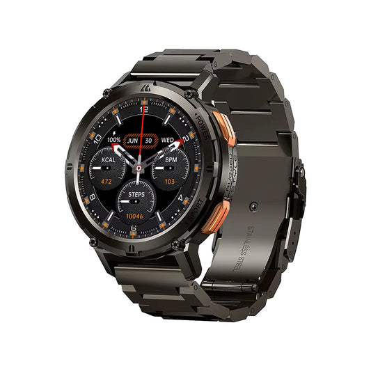 KOSPET TANK T2 Special Edition Calling Smartwatch with silicone strap – Black