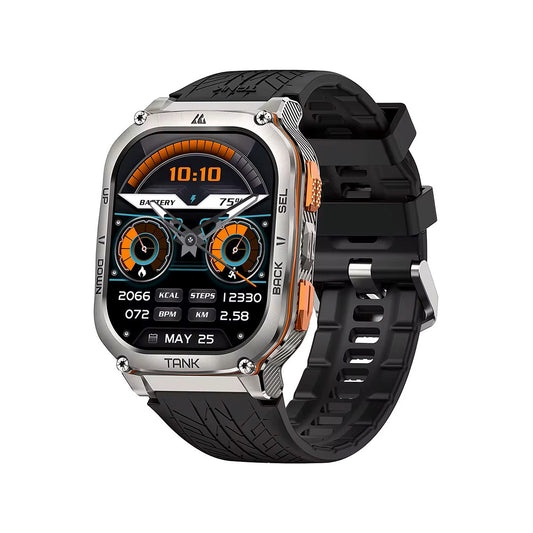 KOSPET TANK M3 Ultra Rugged Smartwatch with GPS – Silver