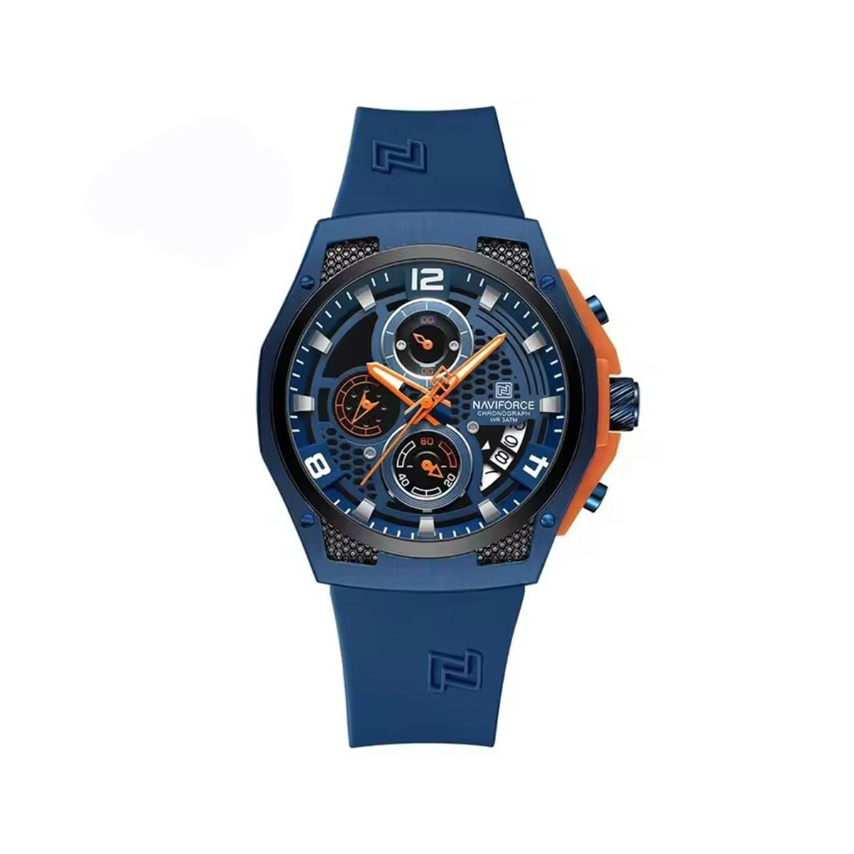 NAVIFORCE NF8051 Blue Chronograph Sports Men’s Watch