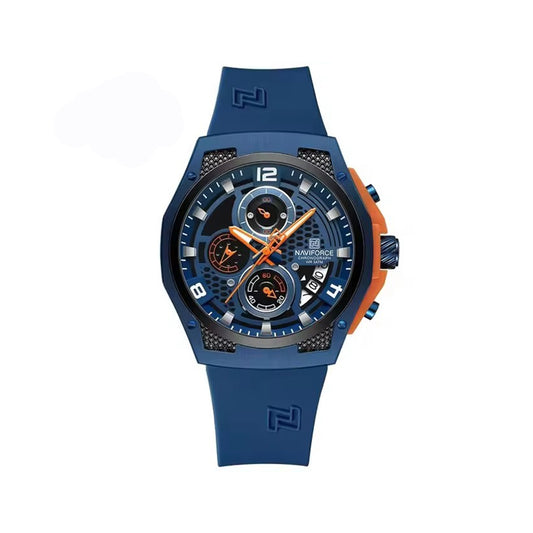 NAVIFORCE NF8051 Blue Chronograph Sports Men’s Watch