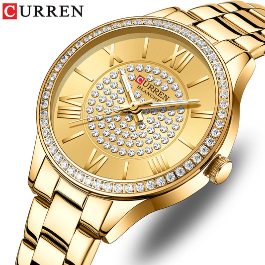 CURREN 9084 Luxury Watches for Women – Gold
